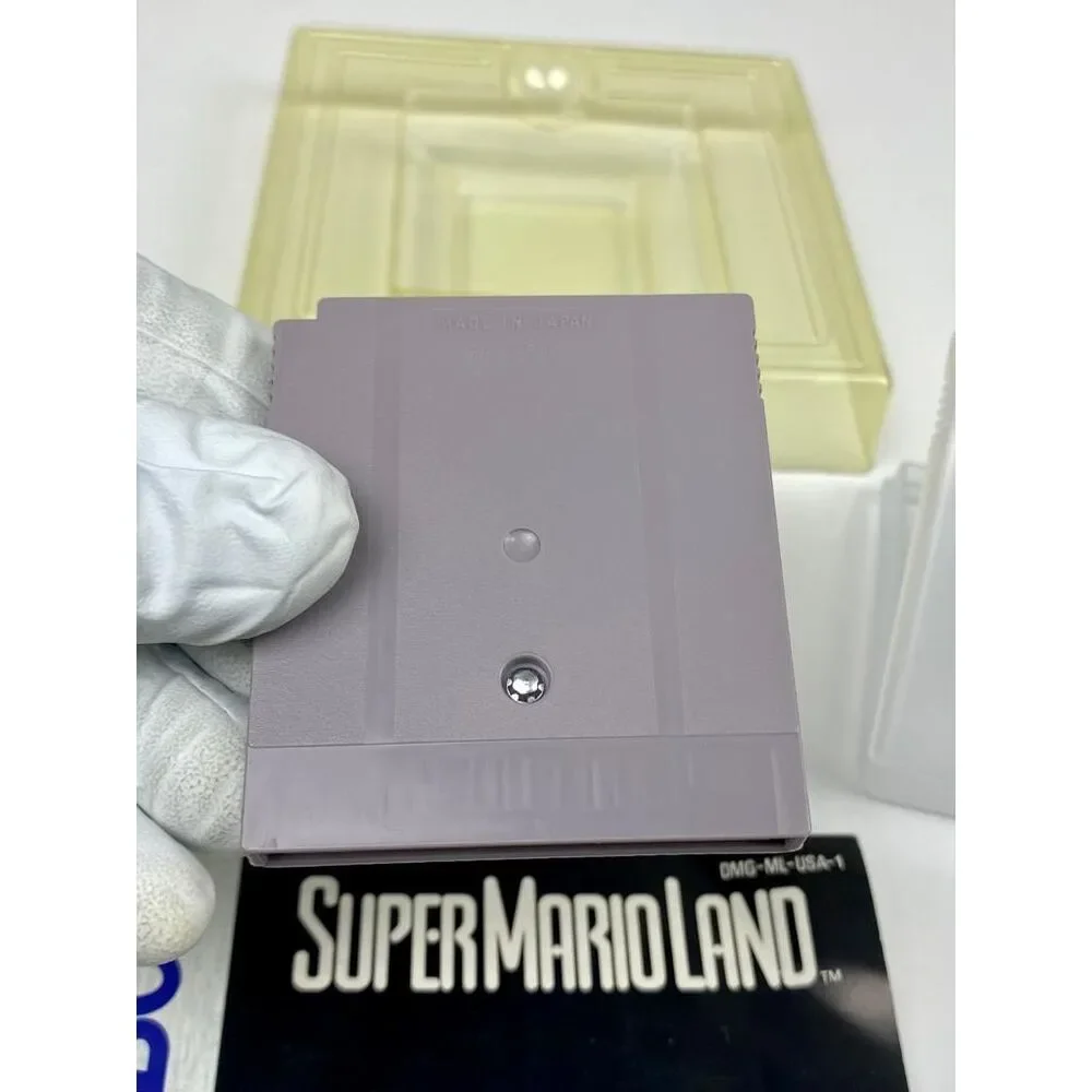 1989 Original Super Mario Land Gameboy Game w/ Original Box & Instruction Manual